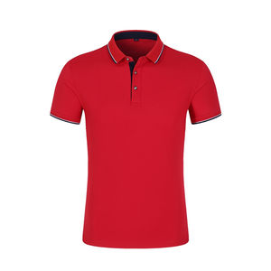 Ropa de golf camisetas Ropa impresa Diseño personalizado Blanco liso Negro Golf Polo Algodón Secado rápido Azul teñido Bloque de color personalizado - Product Image 4