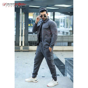 Chándal de jogging para hombre sólido con capucha de invierno de corte regular con paneles de malla transpirable - Product Image 5