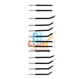 Électrodes de cautérisation orale compatibles EllmnSurgitron, 14 pièces, pointes réutilisables en acier inoxydable, du fabricant leader |   OldMed - Product Image 6