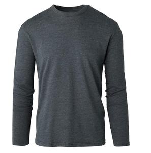 T-shirts à manches longues en coton Spandex respirant O cou rond de haute qualité grande taille surdimensionné vêtements d'extérieur décontractés en gros bas prix - Product Image 1