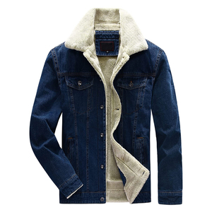 Veste en jean sur mesure pour hommes vêtements de plein air anti-rides poids léger vente à chaud veste en jean pour hommes avec un matériau durable - Product Image 1