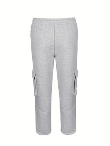 Pantalones Deportivos Personalizados de Primera Calidad con Múltiples Bolsillos, Pantalones Deportivos Holgados de Pierna Ancha para Hombre, Pantalones Cargo Deportivos - Product Image 4