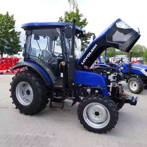 รถแทรกเตอร์ล้อใหม่ Lovol M504 80 แรงม้า ขับเคลื่อน 4 ล้อ รถแทรกเตอร์สำหรับงานเกษตร พร้อมห้องโดยสารแบบปิด ระบบเกียร์ขับเคลื่อน รถแทรกเตอร์อเนกประสงค์ทางการเกษตร - Product Image 6