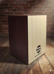 Cajón de Madera SOLOBEAT con Parches de Piel de Oveja, Placa Frontal de Abedul, Cuerpo de Madera Sólida, Hecho a Mano, Percusión Acústica Profesional - Product Image 2