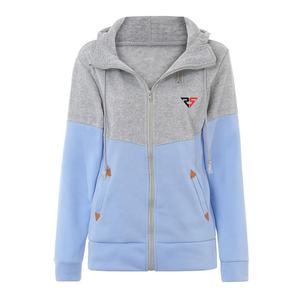 Sudaderas con capucha de moda de dos colores para mujer Sudaderas en blanco de color sólido personalizadas Sudaderas con capucha de algodón de gran tamaño para mujer - Product Image 2