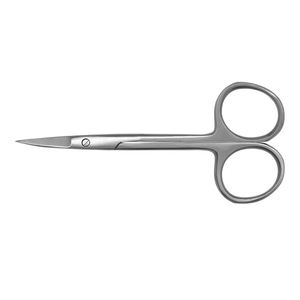 Ciseaux à iris chirurgicaux professionnels à pointe fine en acier métallique à pointe droite Ciseaux à iris de chirurgie de 4.5 pouces - Product Image 6