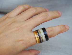 Ronds de serviette en rotin Décor de table en osier Ronds de serviette élégants pour manger - Product Image 3