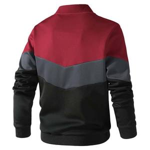 Nouvelle veste bomber d'automne personnalisée OEM pour homme, décontractée, imperméable, respirante, 100 % polyester, haute qualité, col montant, modèle 2026 - Product Image 6