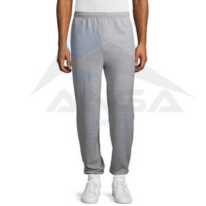 Wholesale Lightweight 100% Cotton Polyester Sweatpants for Men Custom Elastic Bottom Hot Selling Pocketed Design <b>Canvas</b> Fabric - Product Image 4