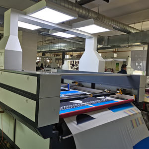 Máy ảnh quy mô lớn Máy cắt vải <span class=keywords><strong>laser</strong></span> cho trang phục phù hợp với thăng hoa in quần áo thể thao - Product Image 2