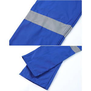 Combinaison durable de vêtements de travail pour hommes avec impression de logo, broderie, combinaison uniforme de protection industrielle, fournisseur d'usine OEM - Product Image 4