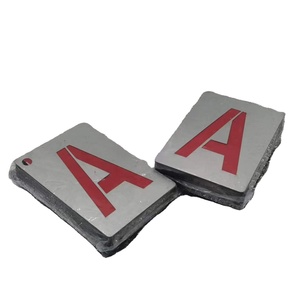 <span class=keywords><strong>Pochoir</strong></span> en <span class=keywords><strong>métal</strong></span> avec lettres de l'<span class=keywords><strong>alphabet</strong></span>, avec revêtement en aérosol, prix de vente directe d'usine - Product Image 3