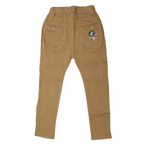 Pantalon en coton pour garçons - Camel - Product Image 2