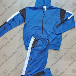 Chándal liso de diseñador con logotipo personalizado para hombre, chándal para correr, chándal de béisbol, pantalones de dos piezas, traje deportivo para hombre - Product Image 1