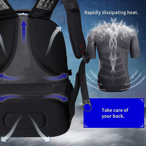 Sac à dos scolaire de haute qualité, système à fermeture éclair, nylon/polyester/coton, capacité de 8 à 10 L, couleurs personnalisées, sac décontracté pour le sport et l'école, garçons - Product Image 4