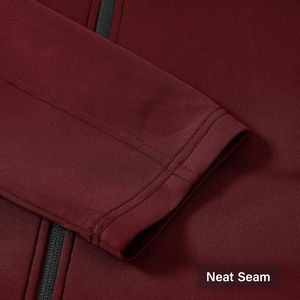 Producto de tendencia Chaqueta con cremallera y pantalones cortos Diseño de líneas reflectoras Logotipo personalizado Chándal cortavientos de gran tamaño para hombres - Product Image 3