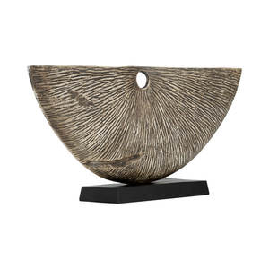 ประติมากรรมโลหะทำด้วยมือออกใหม่สีโบราณสำหรับตกแต่งบ้านดีไซน์ทันสมัย - Product Image 1