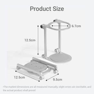 Support de machine à café portable en métal pour la maison, compatible <span class=keywords><strong>Outin</strong></span> Nano/ Care+, pour machine à café manuelle à filtre - Product Image 2