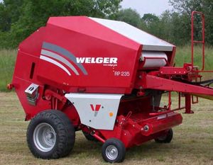 Agriculture Machinery Big Round Roll <b>Baler</b> with Gearbox High Productivity. - Product Image 1