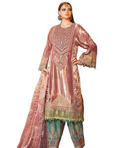 Élégant Brodé 2025 Différentes Couleurs Robes Brodées Pakistanais/Indien Dupatta Party Wear pour Dames Colocation - Product Image 6