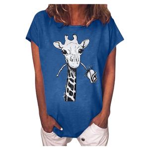 Camiseta de manga corta para mujer, camiseta personalizada con estampado, 180 GSM, gran tamaño, venta al por mayor, informal, calidad orientada a la exportación - Product Image 3