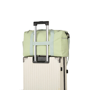 Sac de sport à bandoulière décontracté avec fermeture éclair, multi-compartiments, grande capacité, avec bretelles pour la gym et les week-ends - Product Image 3