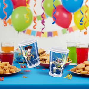 Vasos de plástico Toy Story de 200 cc, artículos desechables para fiestas, 10 unidades - Product Image 3