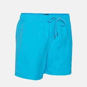 Ropa de cintura elástica para hombre, pantalones cortos de talla grande para hombre, ropa de verano de algodón y poliéster personalizada, pantalones cortos de estilo callejero de Color sólido - Product Image 3