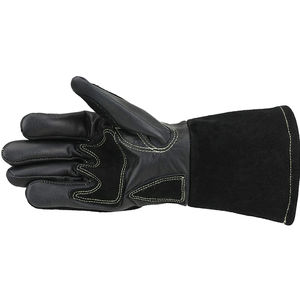 Vente chaude Gants de soudage en cuir de vachette durables Poignées confortables robustes Gants de soudage de protection tendance - Product Image 2