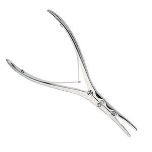 Instrumento Médico Ortopédico, Rongeur de Hueso Beyer Curvo, Acero Inoxidable de Alta Resistencia, Manual, Certificado CE Clase II, Corte Quirúrgico - Product Image 4