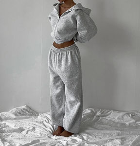 Vêtements de sport décontractés vêtements confortables pour femmes survêtement doux pour femmes vêtements d'hiver survêtement pour l'entraînement ensemble de survêtements pour femmes - Product Image 3