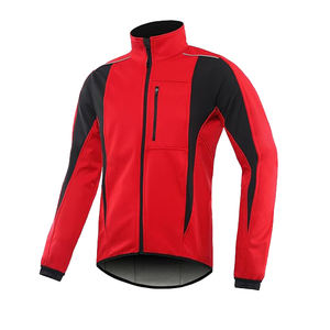 <b>Men's</b> Soft Shell Warm Winter Fleece <b>Jacket</b> in Solid Color Customize with Embroidery Screen and Digital Printing Sublimation - Product Image 1