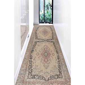 Tapis à motifs floraux : Tapis antidérapants pour chambre d'enfant et décoration antique, tapis en velours - Product Image 4