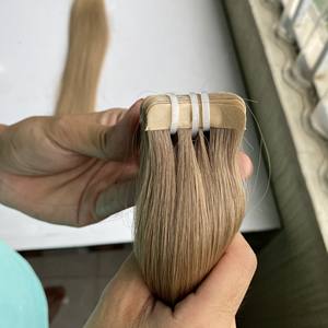 Vente en gros de cheveux bruts, Extensions de cheveux 100% humains, lisses, couleur naturelle #60 #30 - Product Image 2