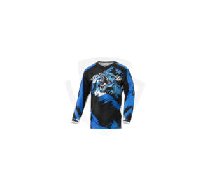 Jersey de Motocross Sublimado de Manga Larga, Ropa de Motociclismo Unisex para Adultos, Secado Rápido, Nombre del Equipo Personalizado, Profesional - Product Image 2
