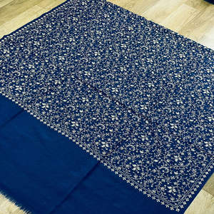 Chal Jai de Pashmina de Lujo KC ENTERPRISES con Bordado Sozni FW, Artesanía Exquisita Hecha a Mano, la Mejor Calidad, Flexible - Product Image 4