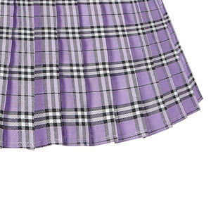 Ensemble de jupes respirantes de haute qualité pour femmes, vêtements de sport de gym, logo personnalisé, uniforme d'équipe, prix de gros, jupes d'école - Product Image 4