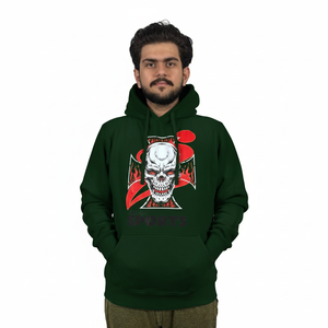 Ensemble de sweat-shirts à capuche en coton à manches longues, vente en gros OEM, pull d'hiver, broderie, uni, teinture, impression, basiques, sweat-shirts à capuche - Product Image 1