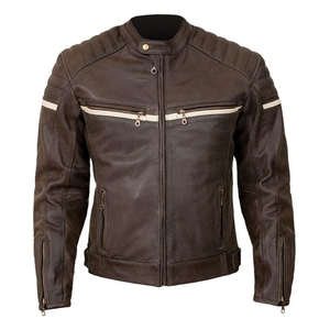 Chaqueta de Motociclista de Cuero Genuino para Hombre 2026, Chaqueta de Motociclista Premium, Fabricante OEM al por Mayor - Product Image 5