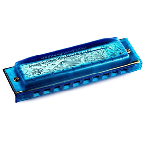 Armonica Do TRANSLÚCIDO Arpa Blu M110B - Product Image 2