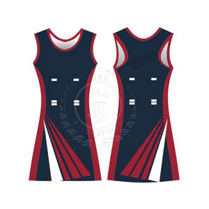 Uniforme de Netball Deportivo al Por Mayor en Existencia, Alta Calidad, Ligero, 100% Poliéster, Transpirable, de Secado Rápido - Product Image 4