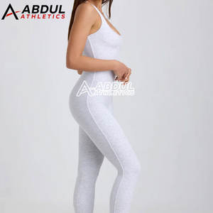 Combinaison pour femmes, design sans manches, tissu léger, combinaison confortable pour femmes, adaptée aux tenues d'été - Product Image 3