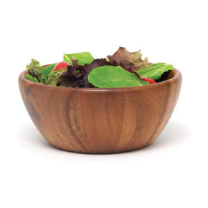 Juego de ensaladeras de madera de mango de calidad superior con utensilios para servir, ideal para hoteles, restaurantes, hogar, mesa de comedor y decoración de cocina - Product Image 6