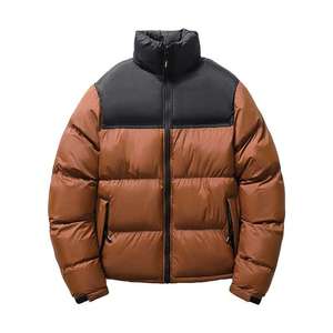 Men's Puffer Jacket <b>Bubble</b> <b>Coat</b> Padded <b>Coat</b> OEM Logo Oversized Men's Down <b>Bubble</b> Winter Black Custom Puffer Jackets - Product Image 4