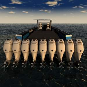 Entrega Rápida, Compre Motores Fuera de Borda Yamaha de 4 Tiempos, 15hp, 40hp, 250HP, Recién Llegados, Gran Potencia, Rendimiento Estable para Pesca - Product Image 1