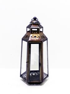 Best Handmade <b>Brass</b> Antique Plating Iron <b>Lantern</b> With Handle Candle Stand Candle Holder <b>Lantern</b> Wholesale in Bulk - Product Image 6