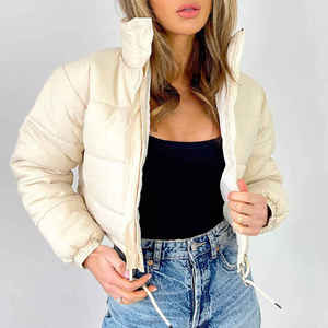 2026 Winter <b>Jackets</b> and Coats Irregular Solid Color Sleeveless Hoodie Vest Top <b>Jacket</b> <b>Cropped</b> Puffer Down Coat Women <b>Jacket</b> - Product Image 4