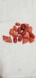 Coral rouge italien, pierre précieuse naturelle, pierre précieuse en vrac, fabrication de bijoux, autre forme, qualité fine, boucles d'oreilles, bague - Product Image 2