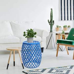 Durable metal coffee table with contemporary design perfect for home office restaurant and cafe settings - Product Image 2