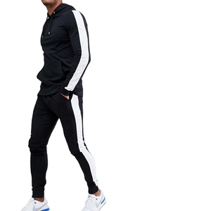 เสื้อสเวตเตอร์มีฮู้ดสำหรับผู้ชายชุดวอร์มผ้าคอตต้อนปักลาย - Product Image 1